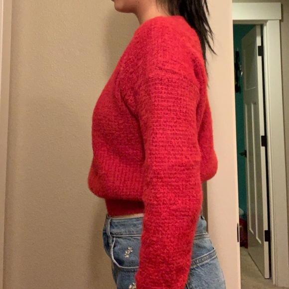 Red forever 21 sweater - Picture 3 of 3